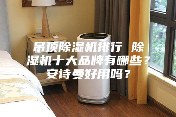 吊頂除濕機排行 除濕機十大品牌有哪些？安詩曼好用嗎？