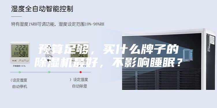 預算足夠，買什么牌子的除濕機最好，不影響睡眠？