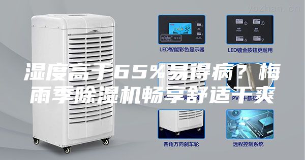 濕度高于65%易得??？梅雨季除濕機暢享舒適干爽