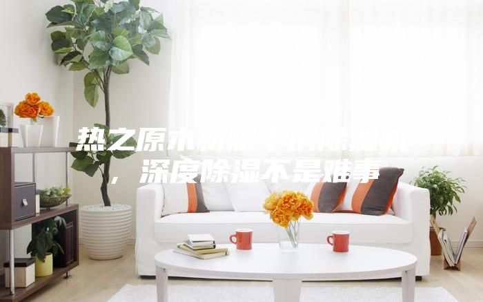 熱之原木材烘干房除濕機，深度除濕不是難事