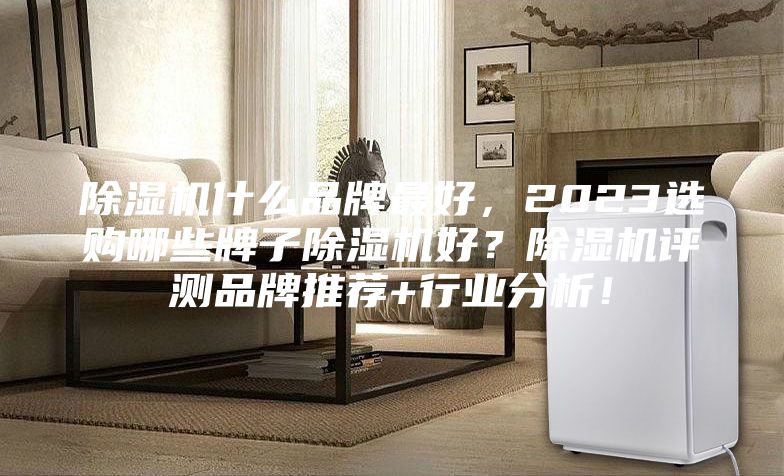 除濕機(jī)什么品牌最好，2023選購哪些牌子除濕機(jī)好？除濕機(jī)評測品牌推薦+行業(yè)分析！
