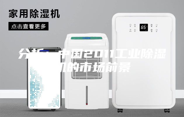 分析：中國2011工業(yè)除濕機(jī)的市場前景
