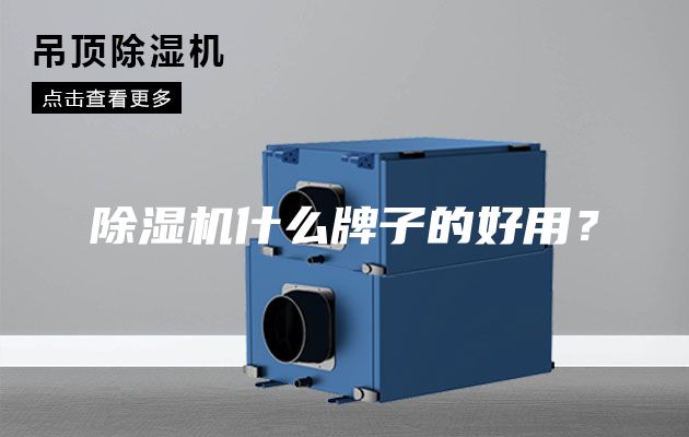 除濕機什么牌子的好用？