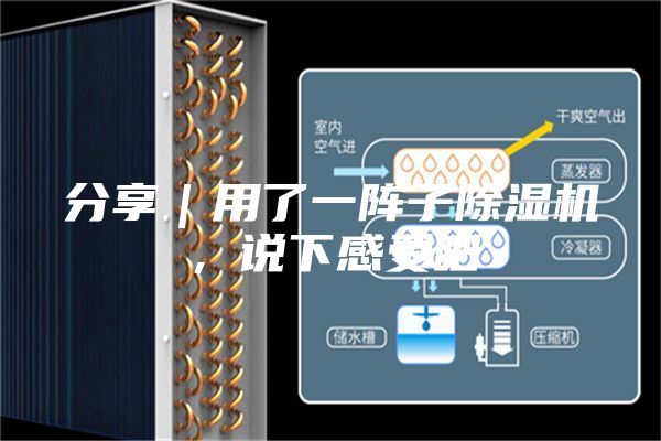 分享｜用了一陣子除濕機，說下感受吧