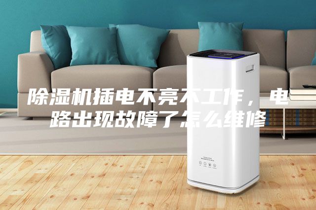 除濕機(jī)插電不亮不工作，電路出現(xiàn)故障了怎么維修