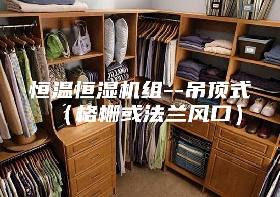 恒溫恒濕機組--吊頂式(格柵或法蘭風口)