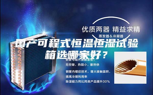 國產可程式恒溫恒濕試驗箱選哪家好?
