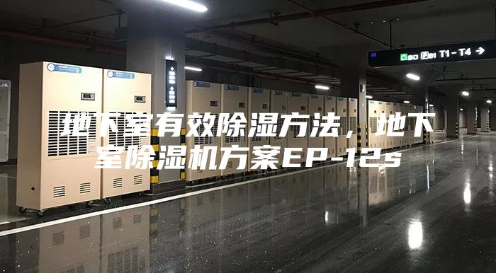 地下室有效除濕方法，地下室除濕機方案EP-12s