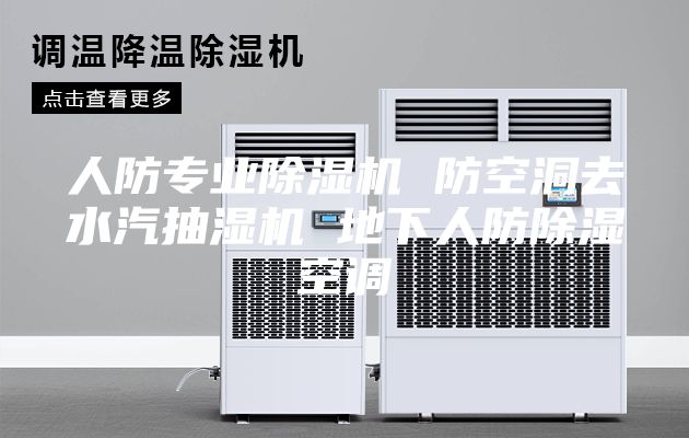 人防專業除濕機 防空洞去水汽抽濕機 地下人防除濕空調