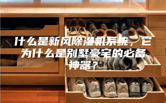 什么是新風(fēng)除濕機(jī)系統(tǒng)，它為什么是別墅豪宅的必備神器？