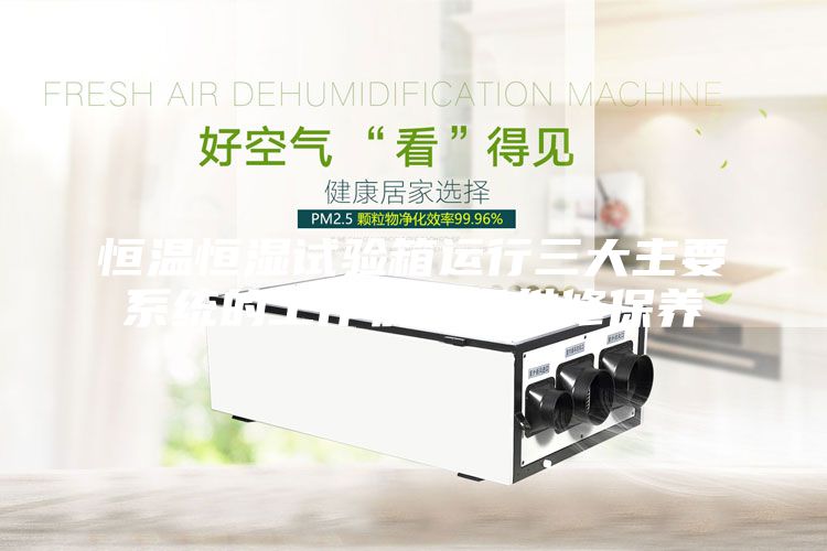 恒溫恒濕試驗箱運行三大主要系統的工作狀態及維修保養