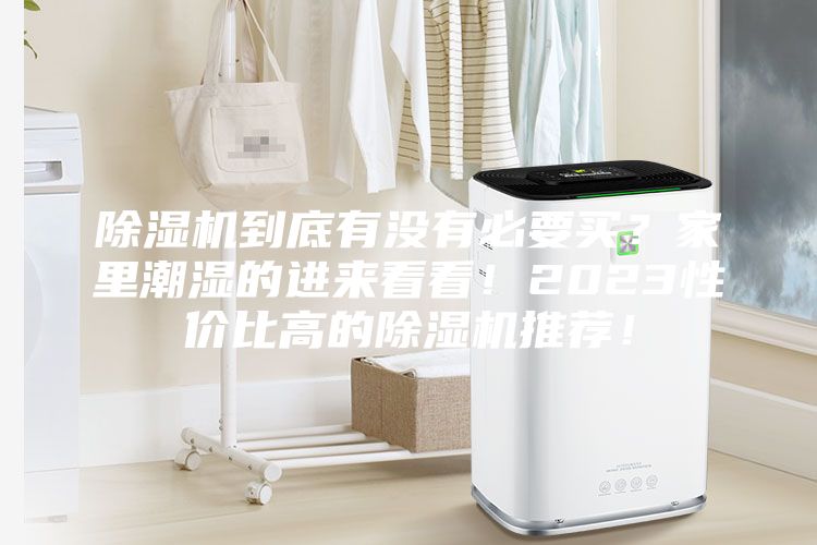 除濕機(jī)到底有沒有必要買？家里潮濕的進(jìn)來看看！2023性價(jià)比高的除濕機(jī)推薦！