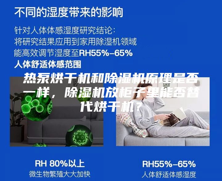 熱泵烘干機和除濕機原理是否一樣，除濕機放柜子里能否替代烘干機？
