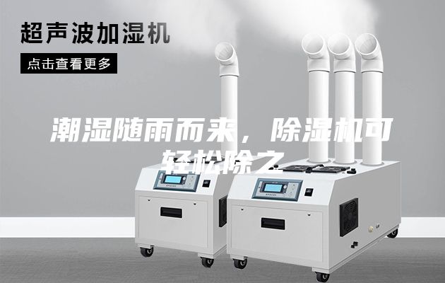 潮濕隨雨而來，除濕機可輕松除之