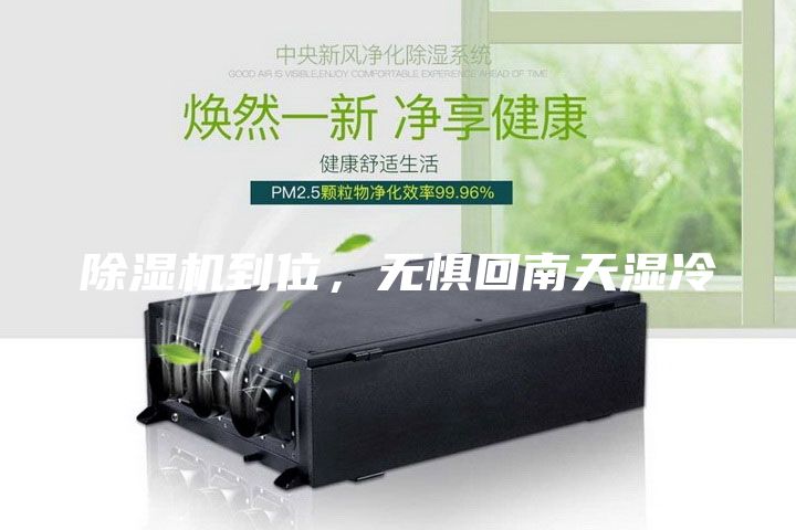 除濕機到位，無懼回南天濕冷