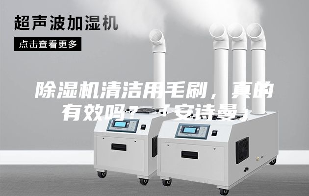 除濕機(jī)清潔用毛刷，真的有效嗎？「安詩曼」